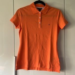 BRAND NEW! - Tommy Hilfiger Pique Polo - Peach/Orange - size S